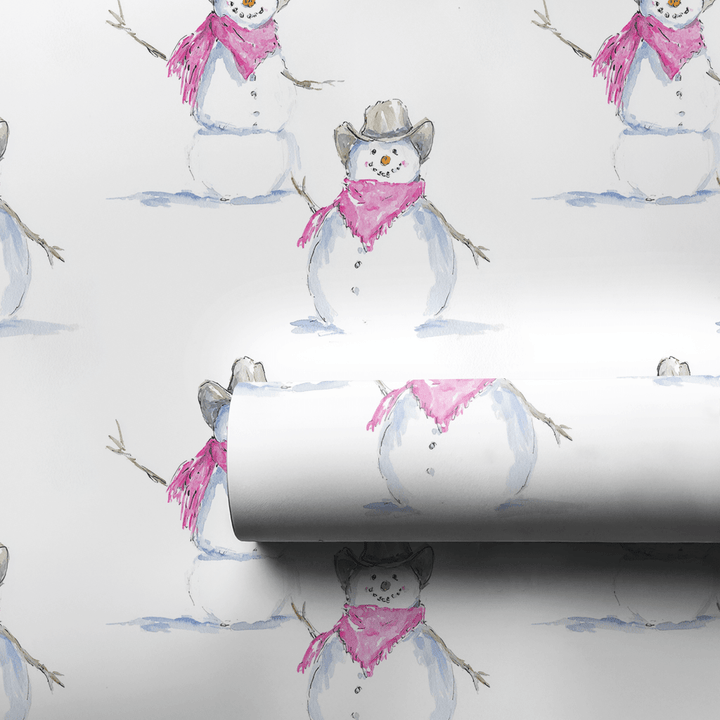 Snowfolk Rodeo - Wrapping Paper - Aspen & Arlo