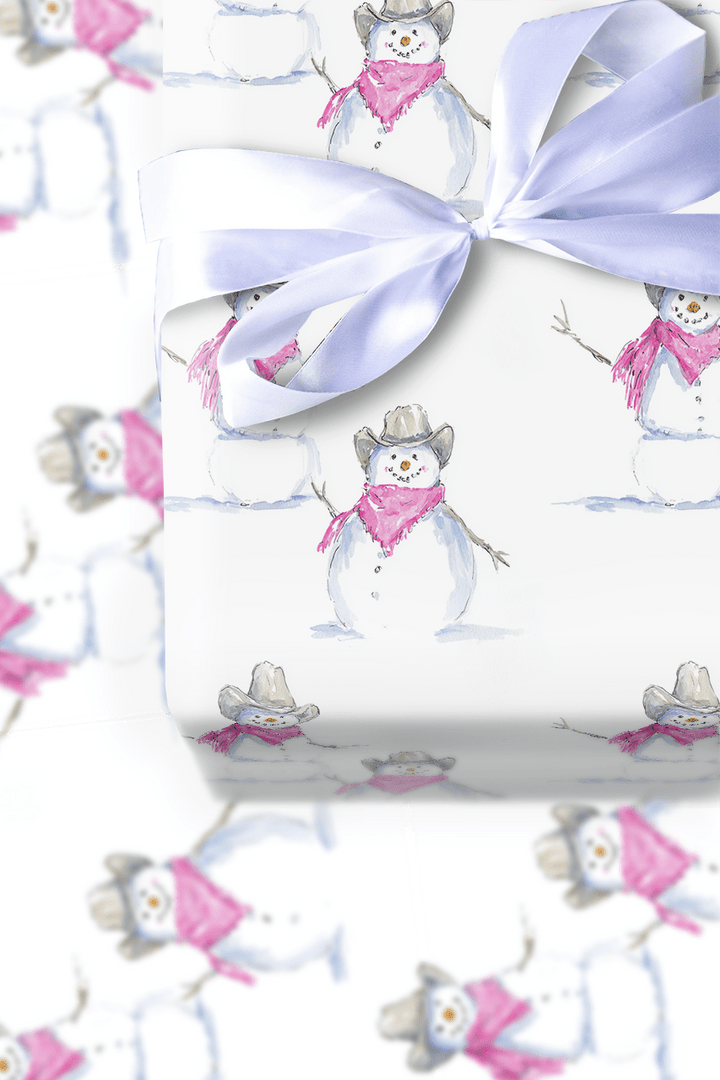 Snowfolk Rodeo - Wrapping Paper - Aspen & Arlo