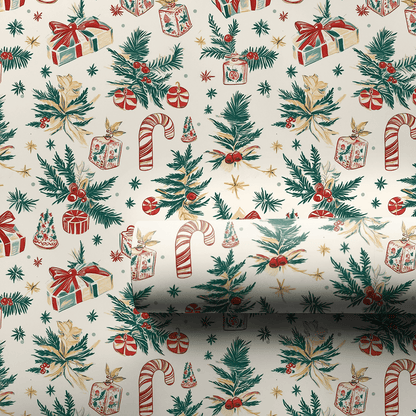 Antique Christmas Eve - Wrapping Paper - Aspen & Arlo
