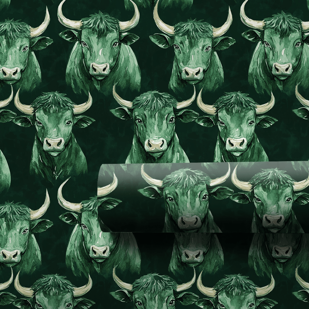 Emerald Beats - Wrapping Paper - Aspen & Arlo