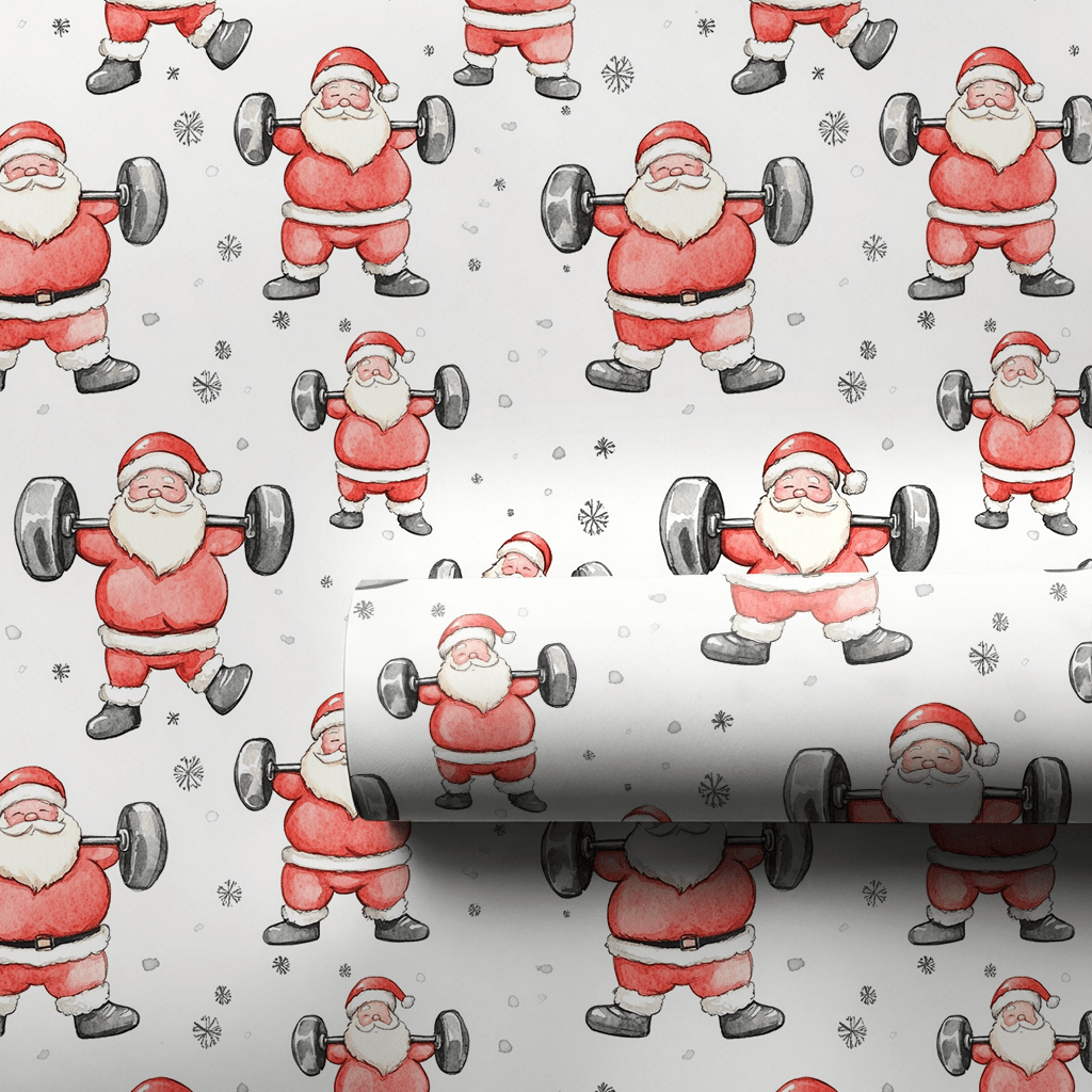 Reps with Santa - Wrapping Paper - Aspen & Arlo