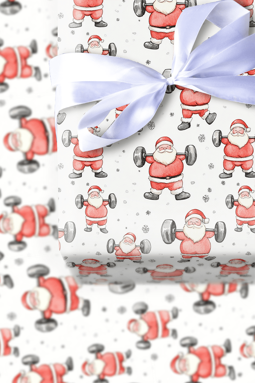 Reps with Santa - Wrapping Paper - Aspen & Arlo