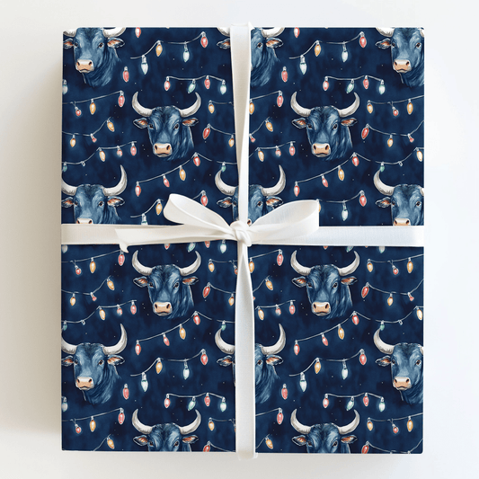 Horned Shine - Wrapping Paper - Aspen & Arlo