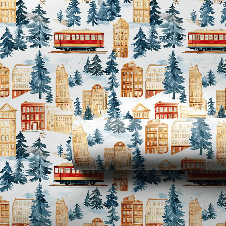 Golden Bay - Wrapping Paper - Aspen & Arlo