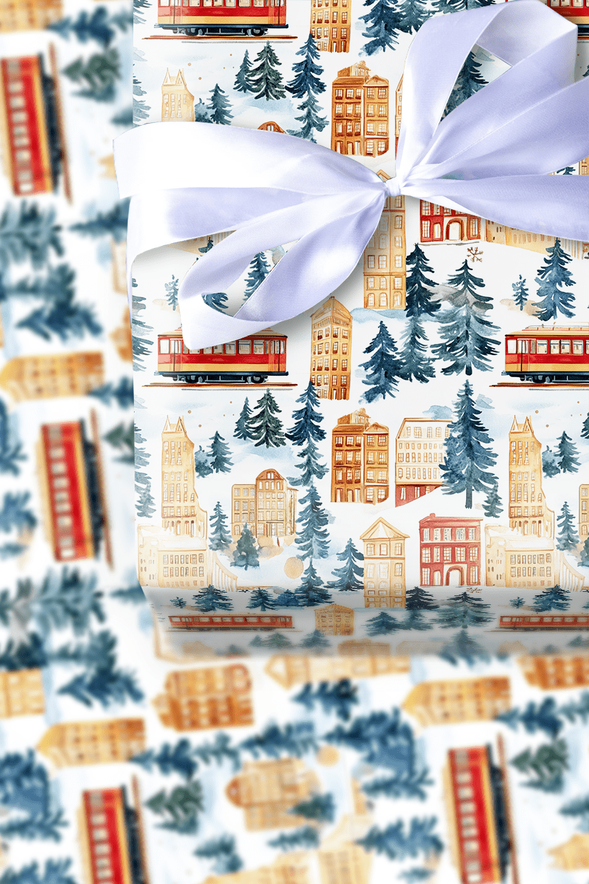 Golden Bay - Wrapping Paper - Aspen & Arlo