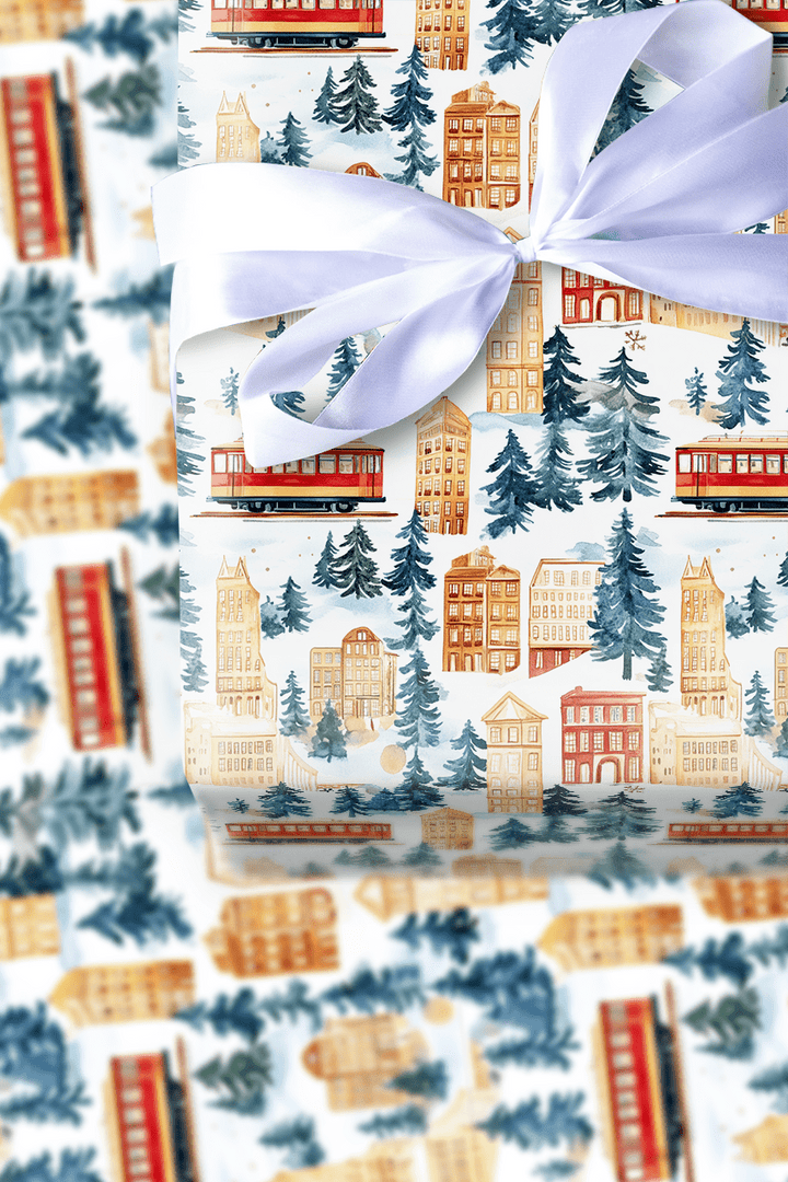 Golden Bay - Wrapping Paper - Aspen & Arlo