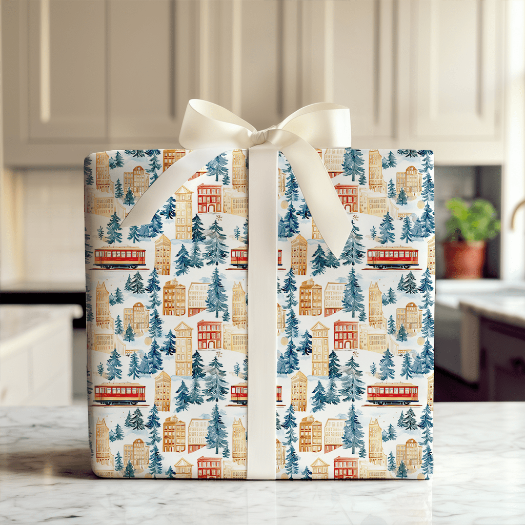 Golden Bay - Wrapping Paper - Aspen & Arlo
