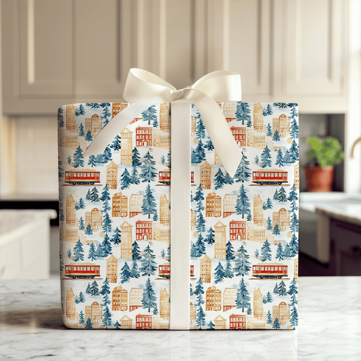 Golden Bay - Wrapping Paper - Aspen & Arlo