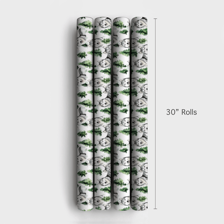 Snow Day for Malamuts - Wrapping Paper - Aspen & Arlo