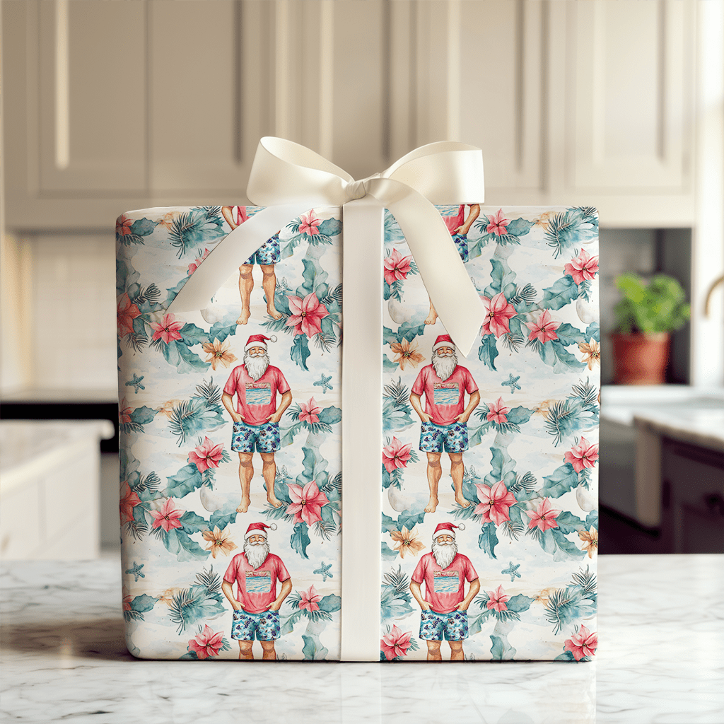 Tropical Tidings - Wrapping Paper - Aspen & Arlo
