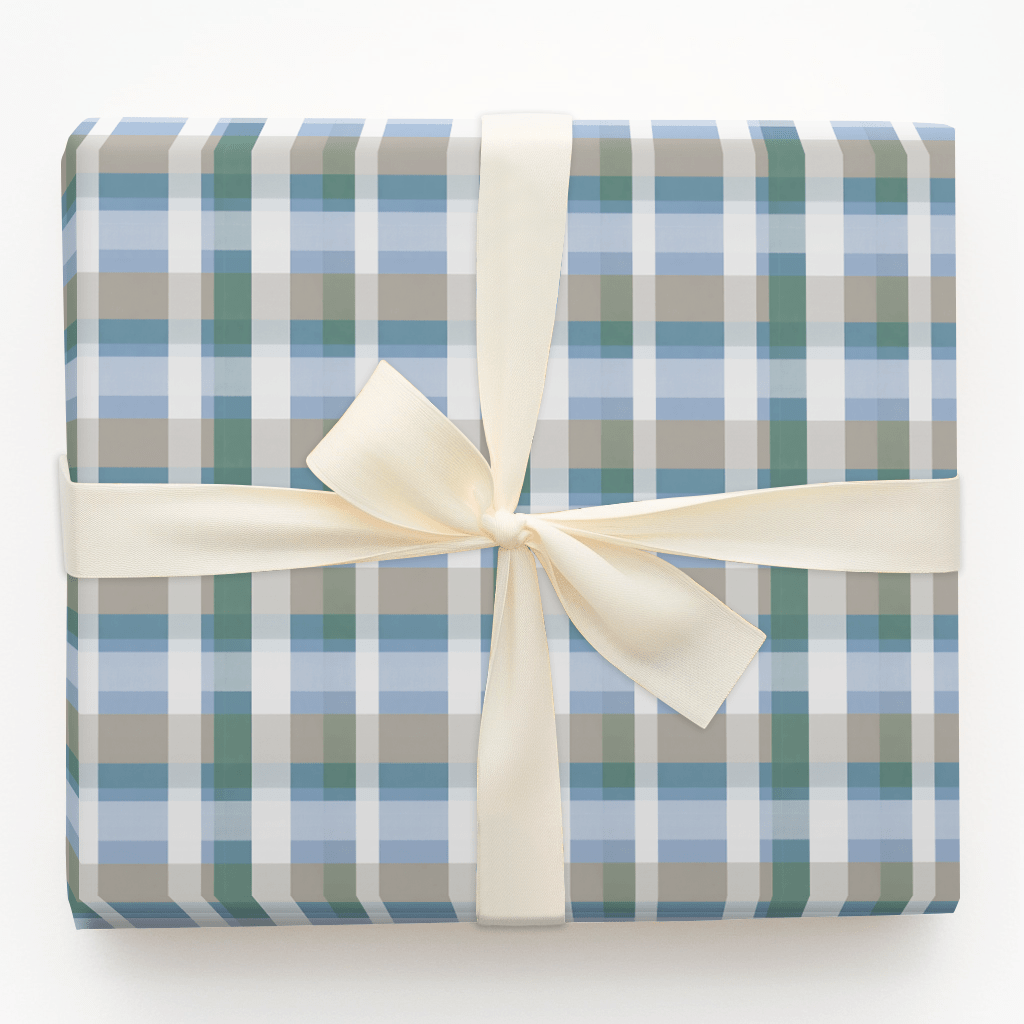 Vintage Ranch Tartan - Wrapping Paper - Aspen & Arlo