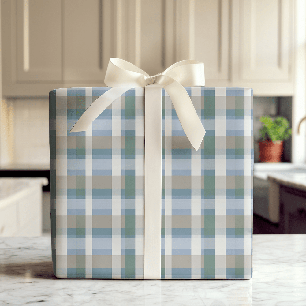 Vintage Ranch Tartan - Wrapping Paper - Aspen & Arlo
