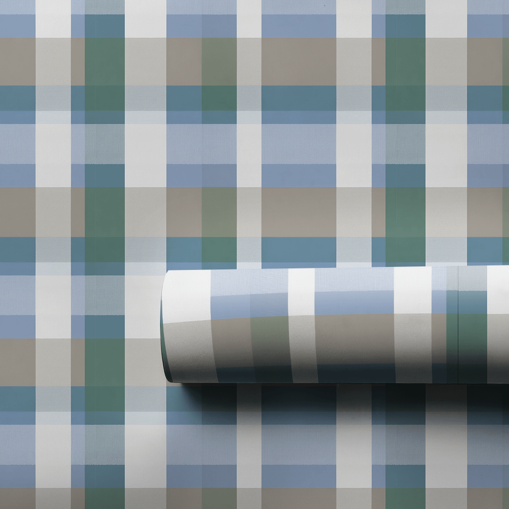 Vintage Ranch Tartan - Wrapping Paper - Aspen & Arlo