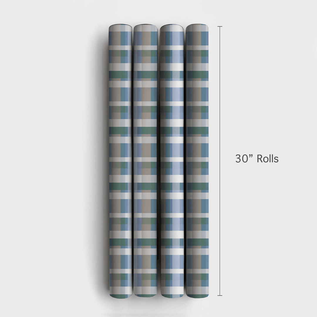 Vintage Ranch Tartan - Wrapping Paper - Aspen & Arlo