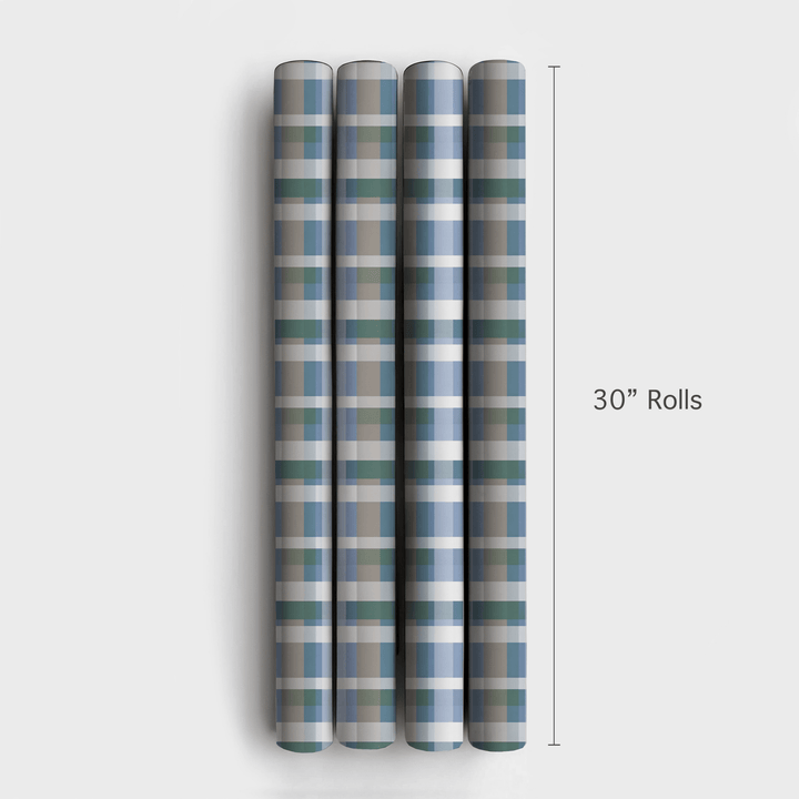 Vintage Ranch Tartan - Wrapping Paper - Aspen & Arlo