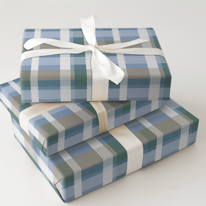 Vintage Ranch Tartan - Wrapping Paper - Aspen & Arlo