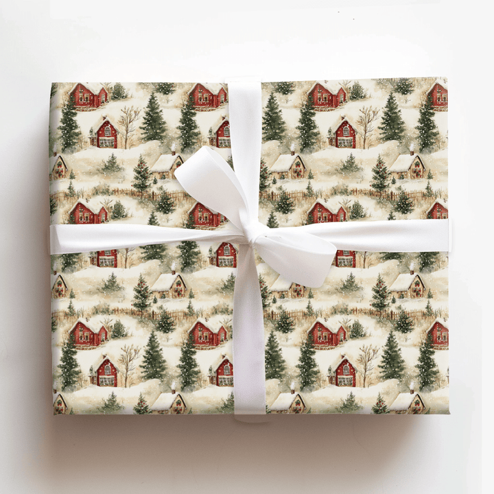 Russellville Farmhouse - Wrapping Paper - Aspen & Arlo