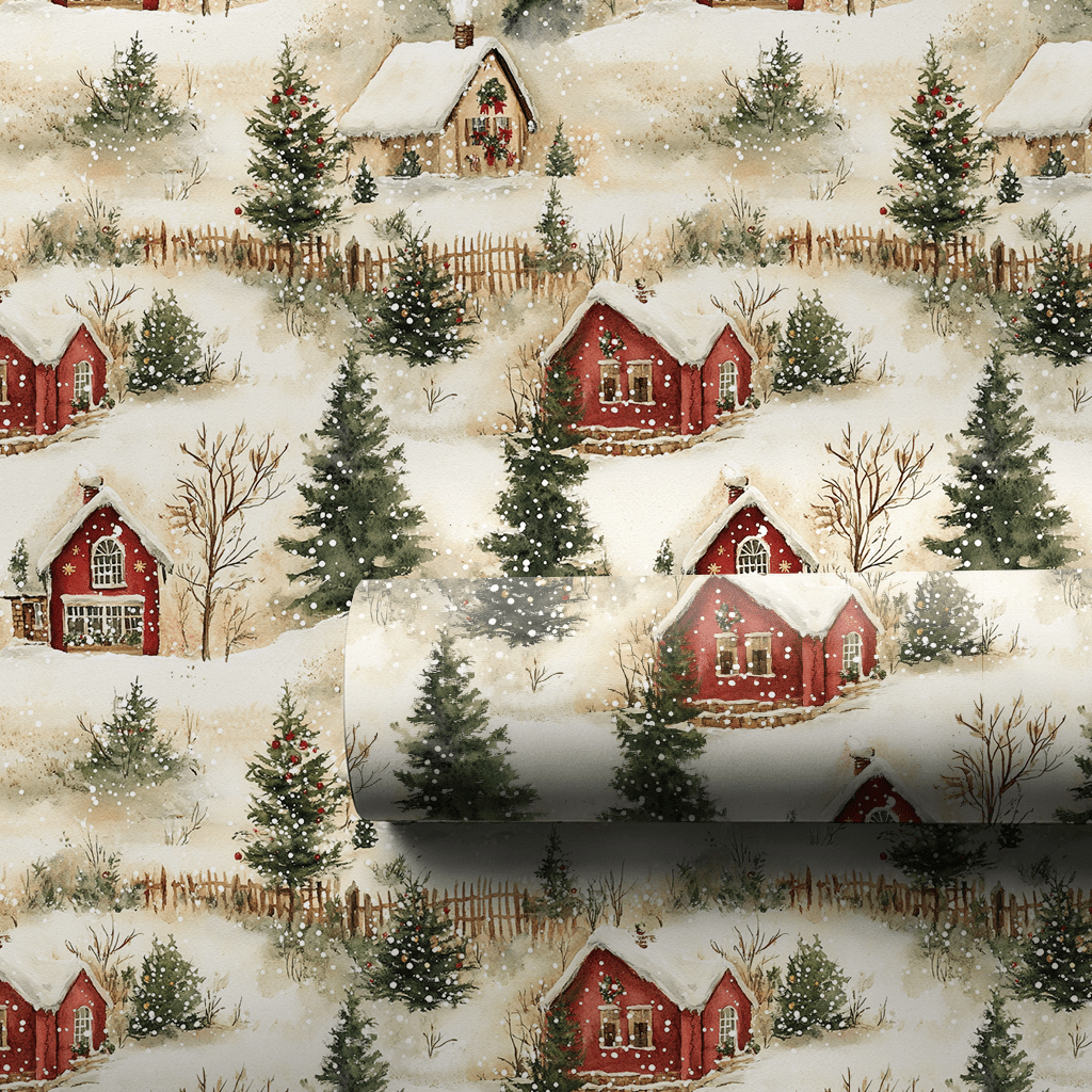 Russellville Farmhouse - Wrapping Paper - Aspen & Arlo