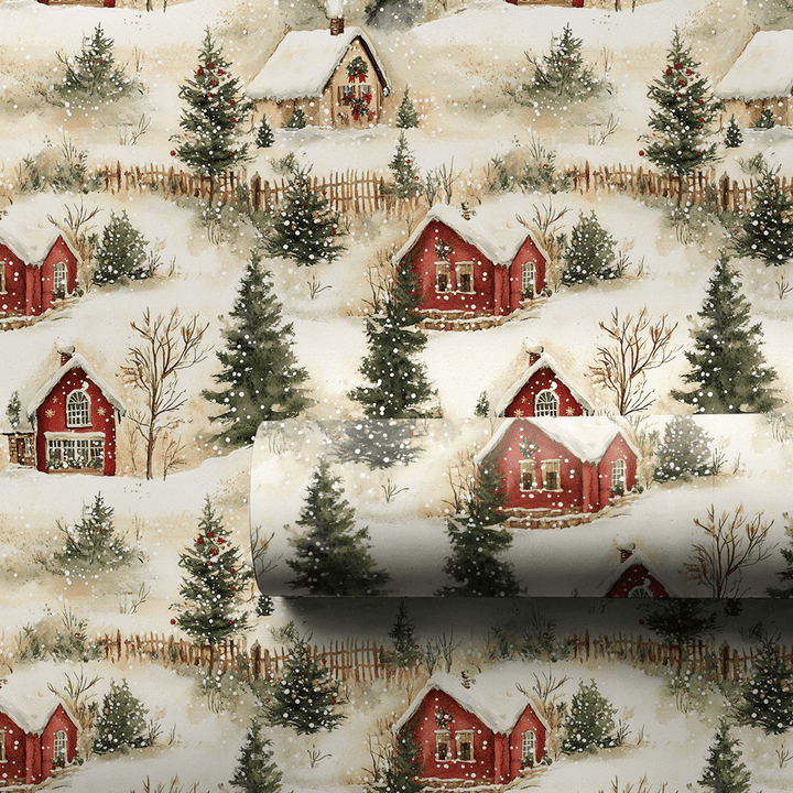Russellville Farmhouse - Wrapping Paper - Aspen & Arlo