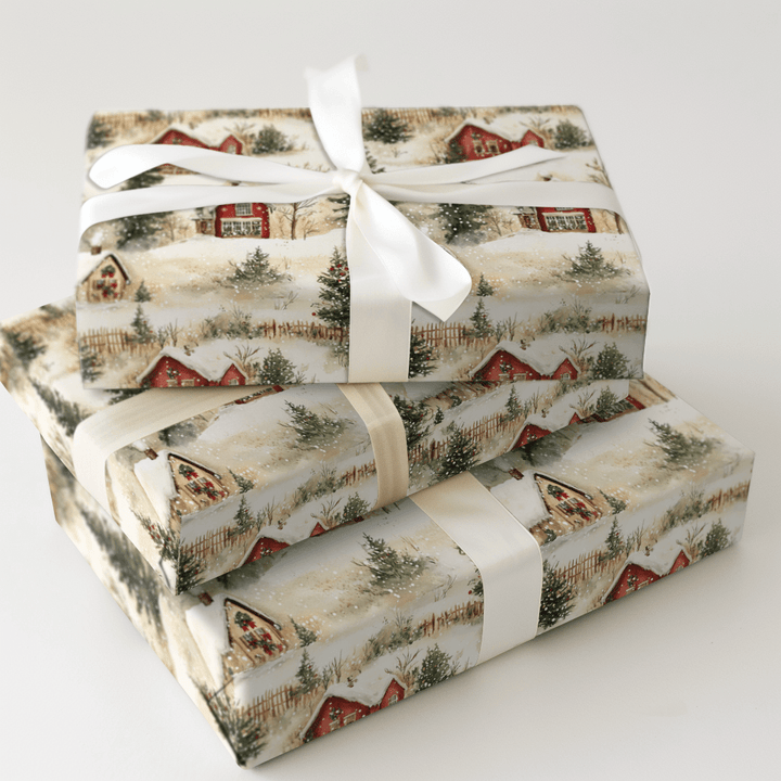 Russellville Farmhouse - Wrapping Paper - Aspen & Arlo