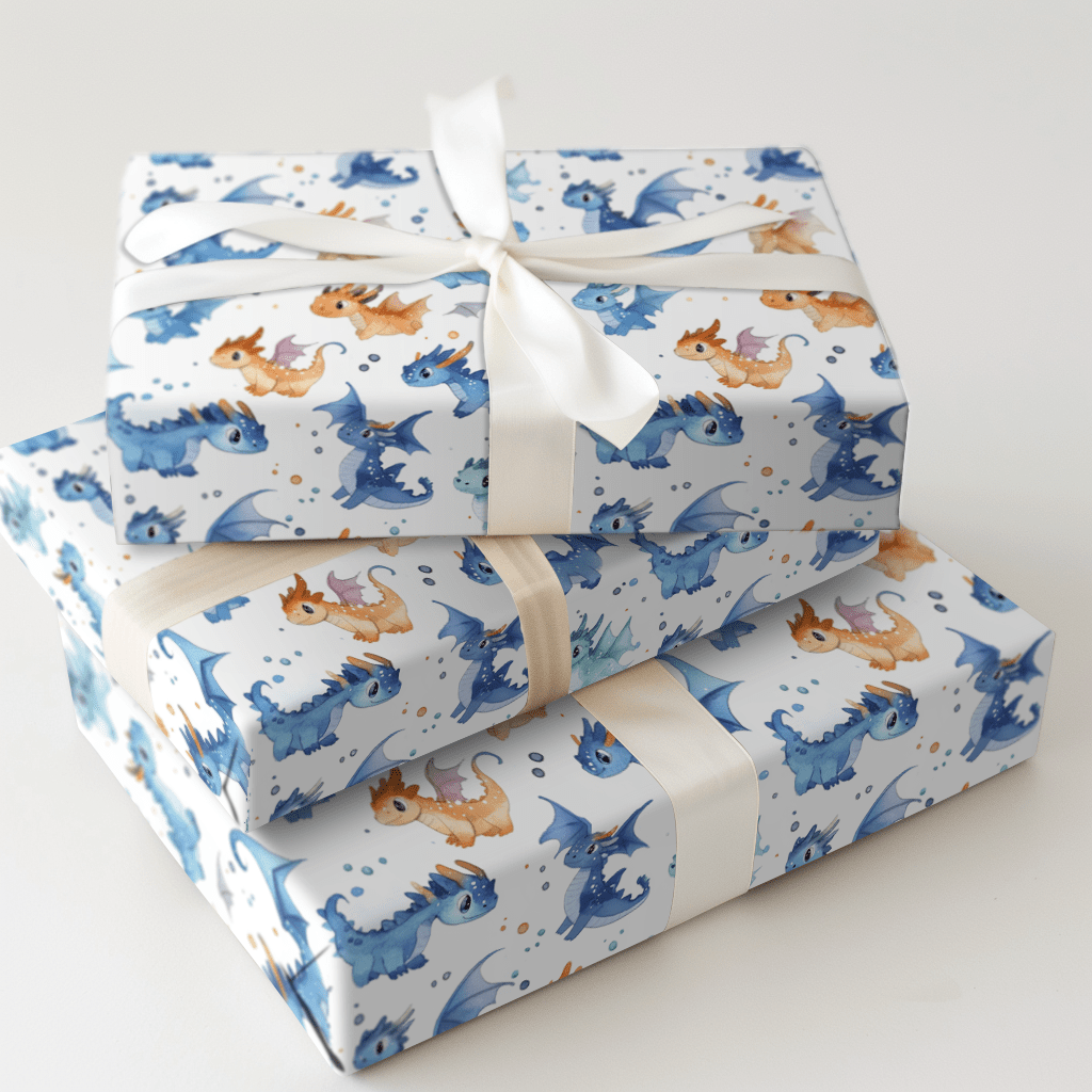 Baby Des - Wrapping Paper - Aspen & Arlo