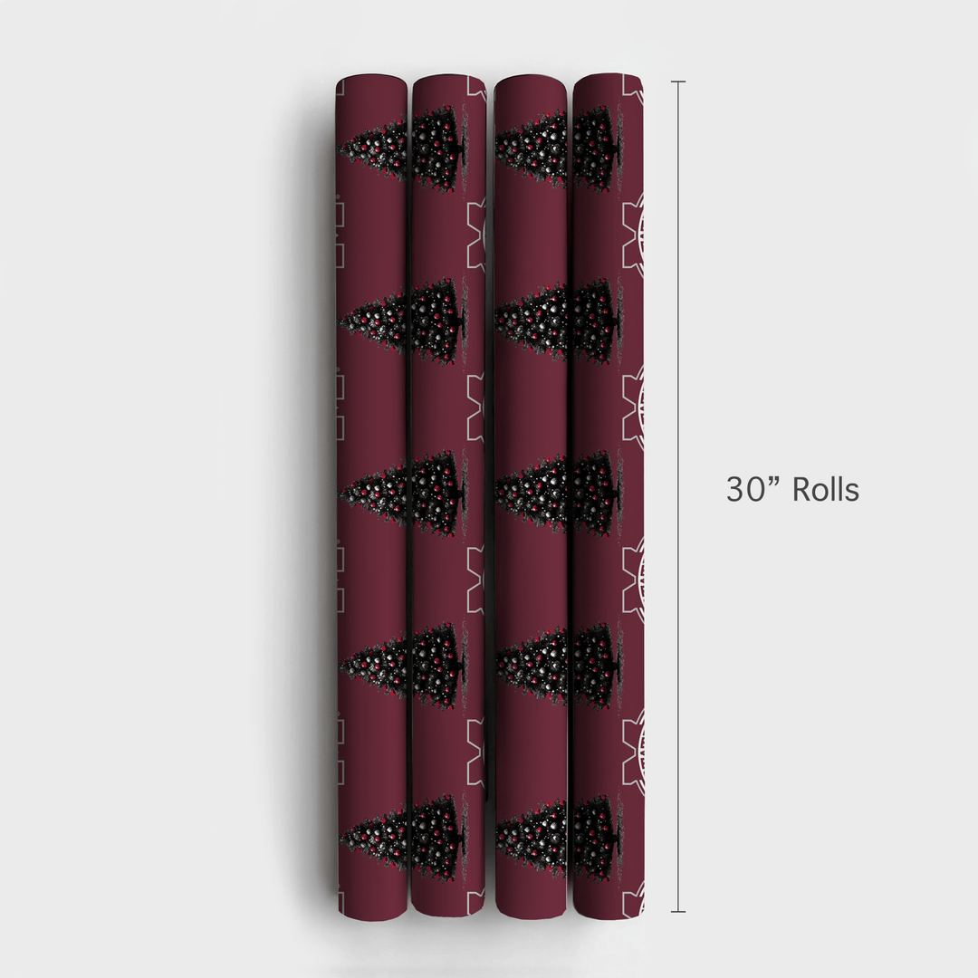 Deck the Dawgs Tree - Wrapping Paper - Aspen & Arlo
