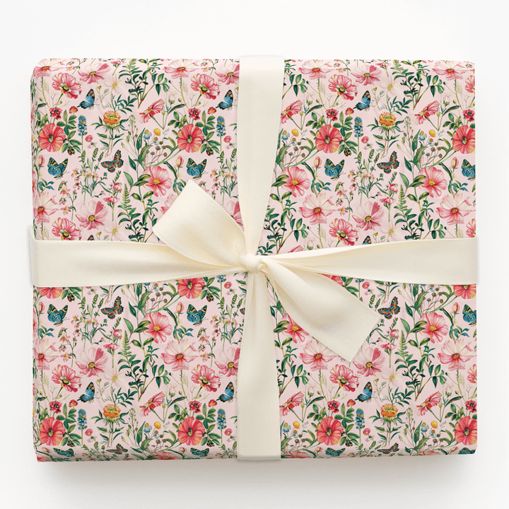 Garden Party Blush - Wrapping Paper - Aspen & Arlo