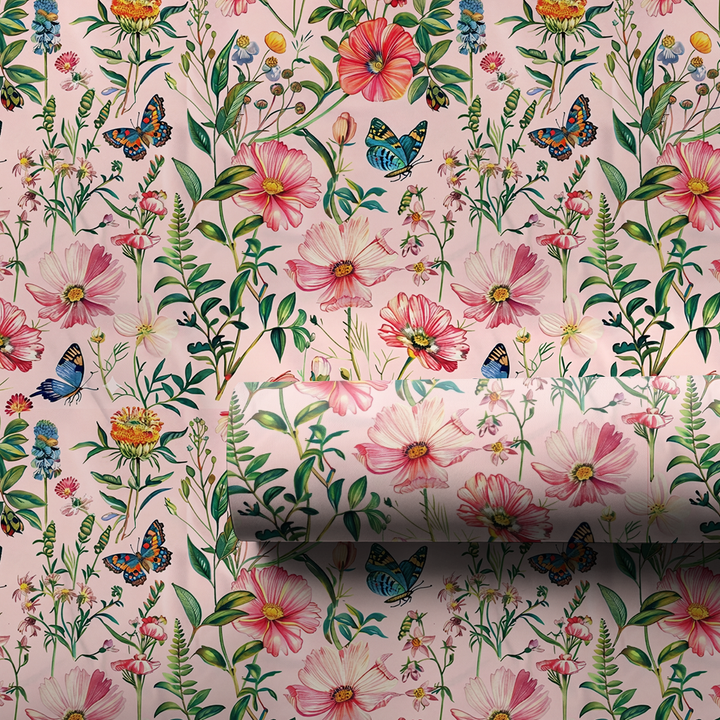 Garden Party Blush - Wrapping Paper - Aspen & Arlo