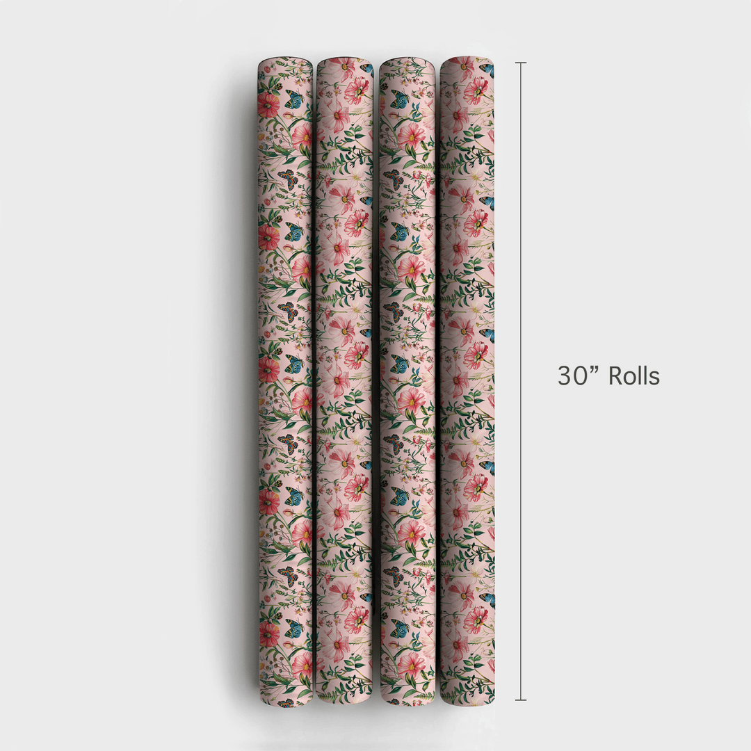 Garden Party Blush - Wrapping Paper - Aspen & Arlo