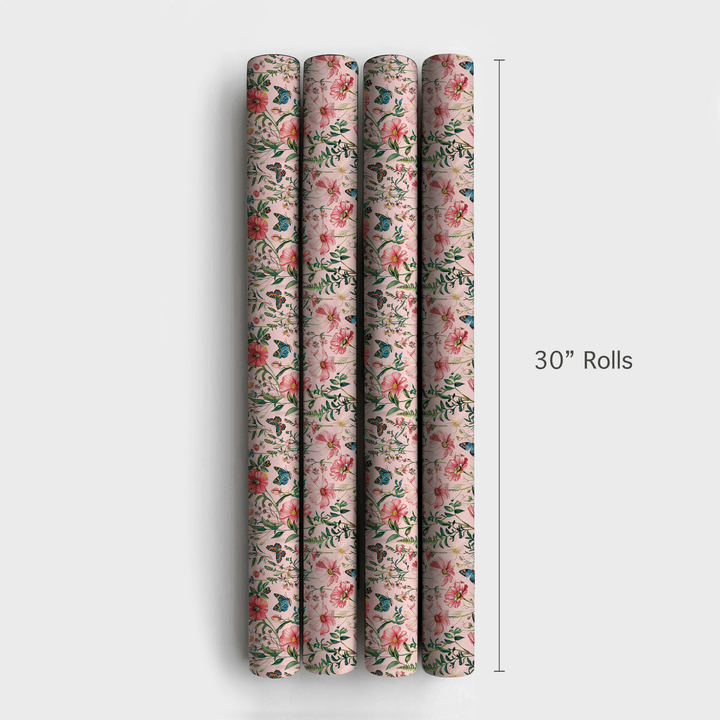 Garden Party Blush - Wrapping Paper - Aspen & Arlo