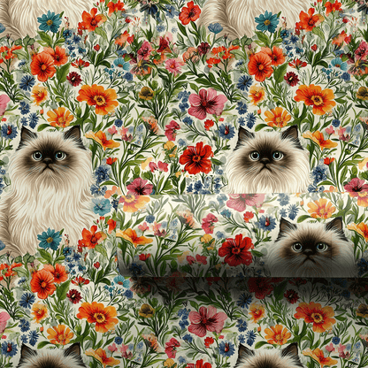 Garden with the Himalayan - Wrapping Paper - Aspen & Arlo