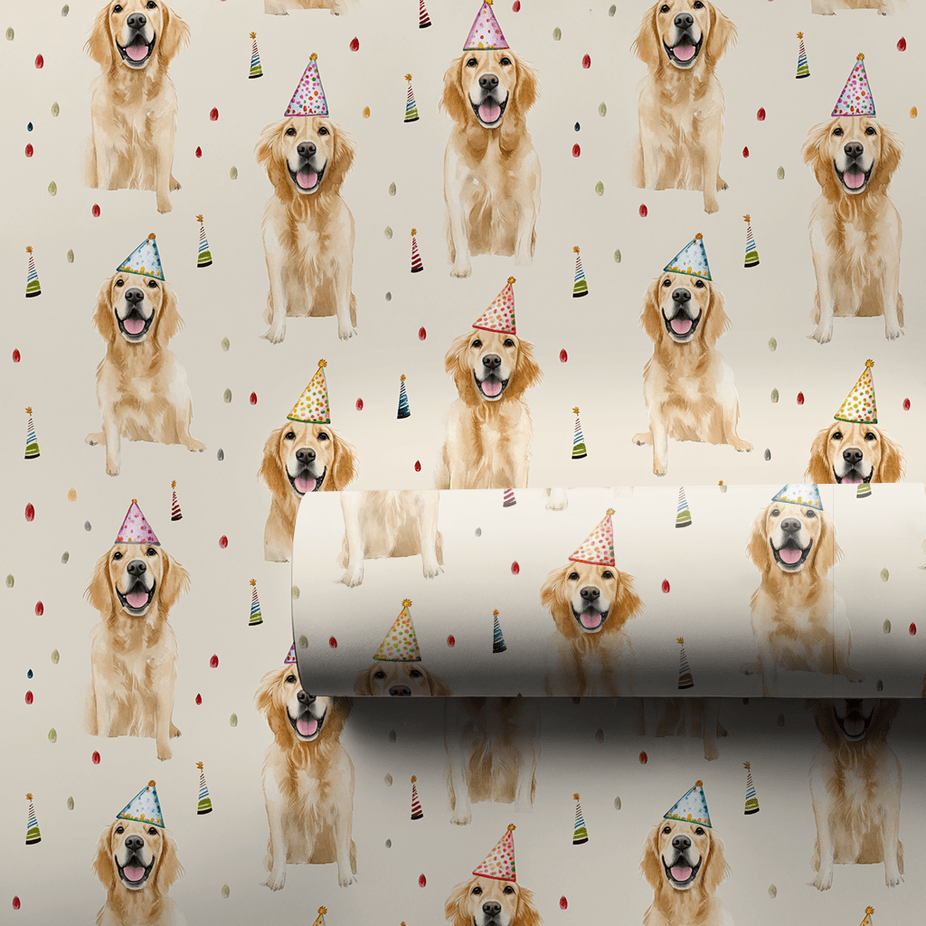 Beige Party - Wrapping Paper - Aspen & Arlo