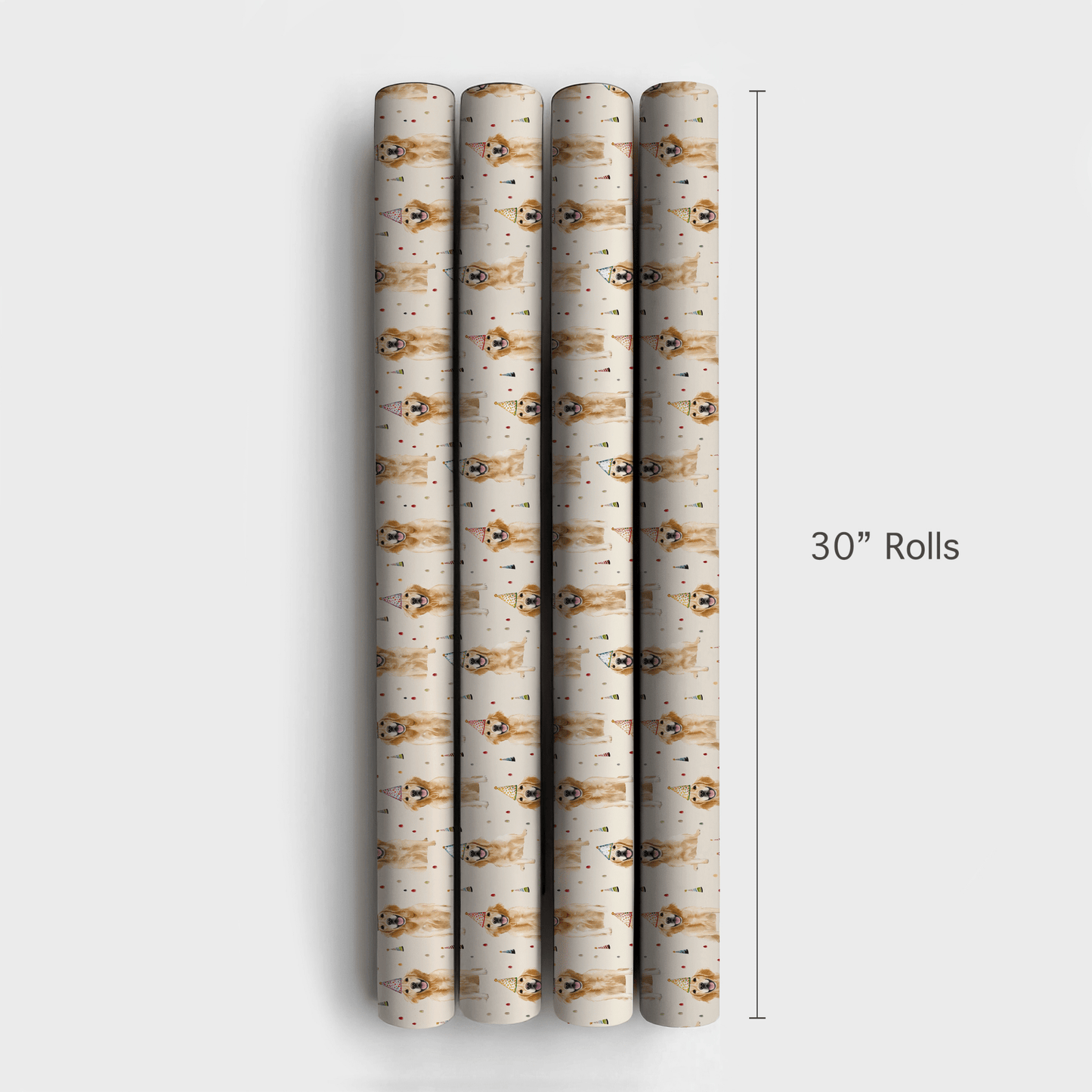 Beige Party - Wrapping Paper - Aspen & Arlo