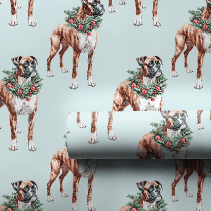 Ring Around the Boxer - Wrapping Paper - Aspen & Arlo