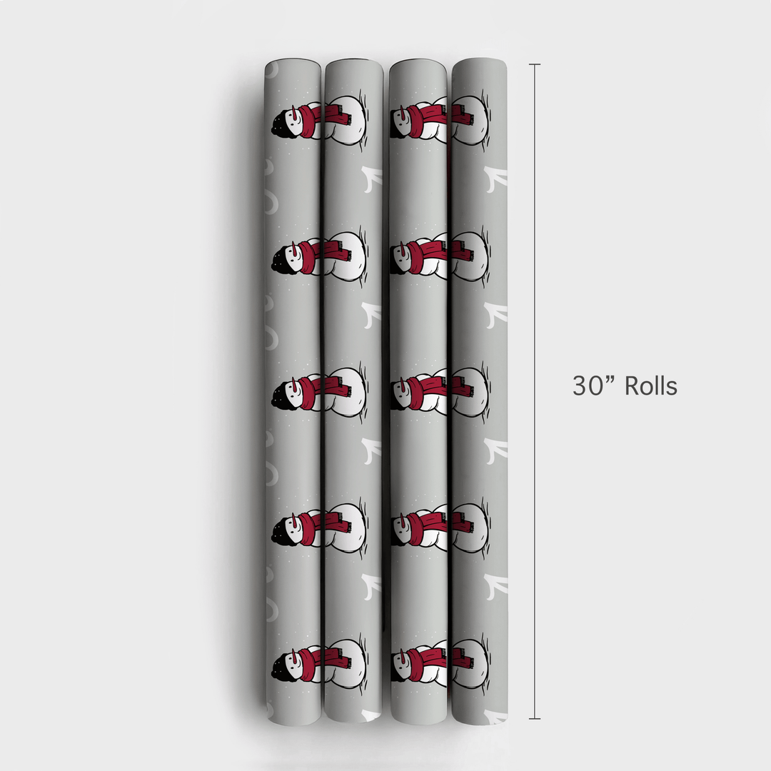 Alabama Snowman - Wrapping Paper - Aspen & Arlo