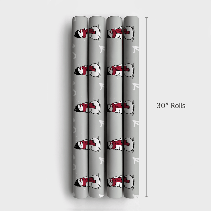 Alabama Snowman - Wrapping Paper - Aspen & Arlo