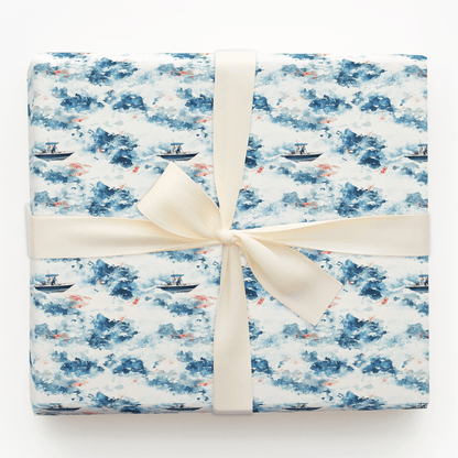 Hooked on Boating - Wrapping Paper - Aspen & Arlo