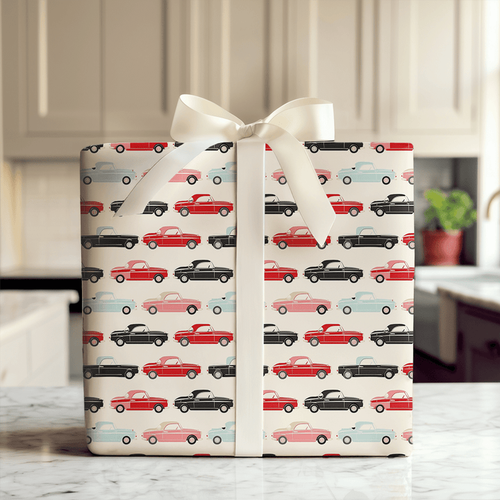 Rev Up the Fun - Wrapping Paper - Aspen & Arlo