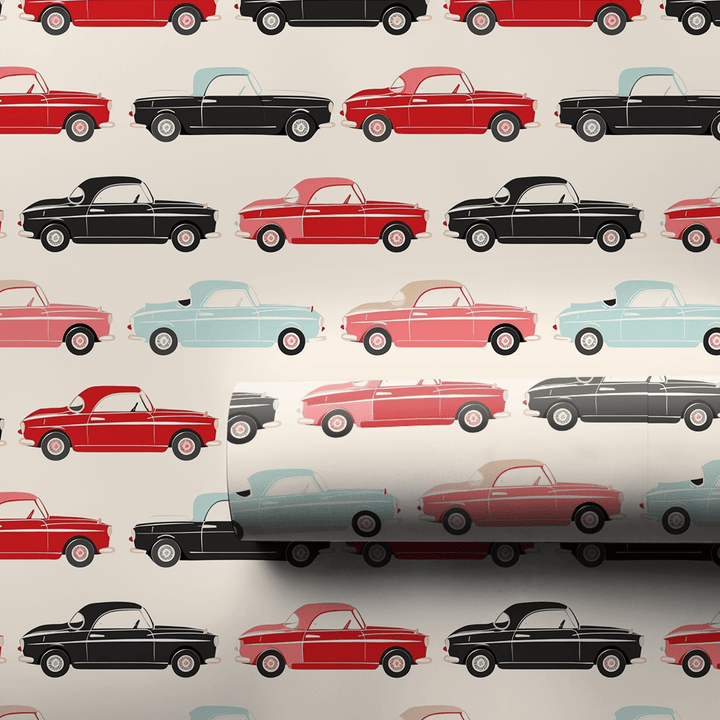 Rev Up the Fun - Wrapping Paper - Aspen & Arlo