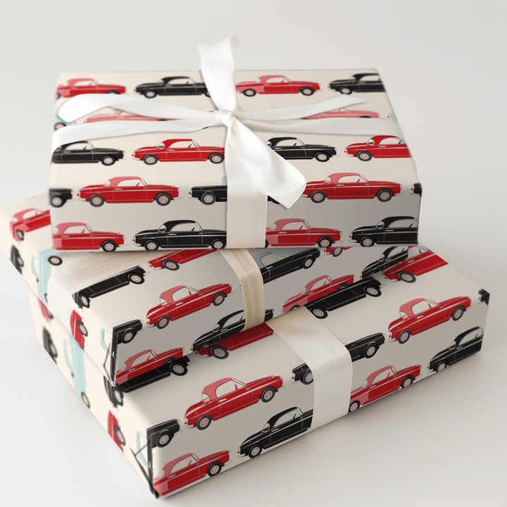 Rev Up the Fun - Wrapping Paper - Aspen & Arlo