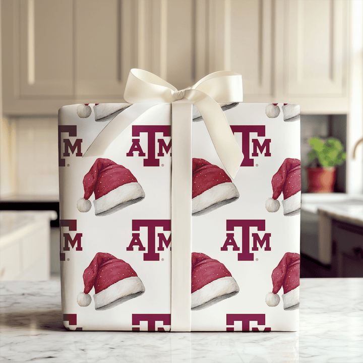 Gig ’Em Claus - Wrapping Paper - Aspen & Arlo