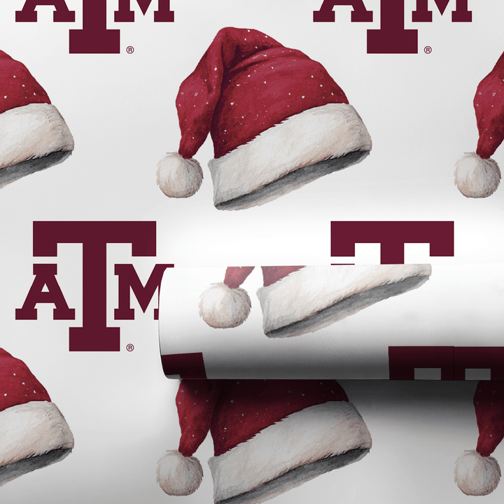 Gig ’Em Claus - Wrapping Paper - Aspen & Arlo