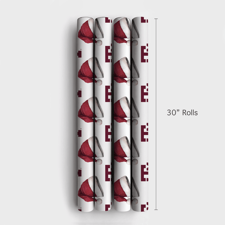 Gig ’Em Claus - Wrapping Paper - Aspen & Arlo