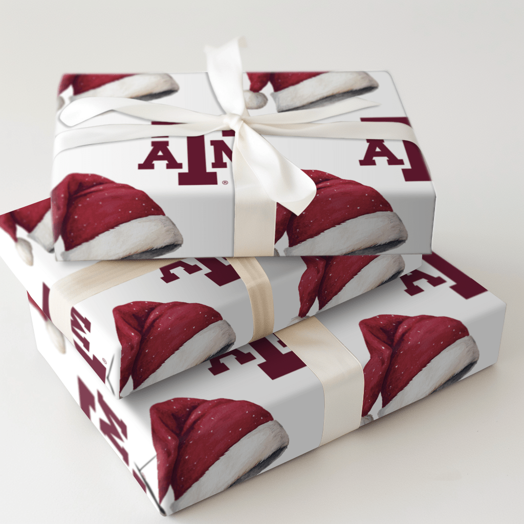 Gig ’Em Claus - Wrapping Paper - Aspen & Arlo