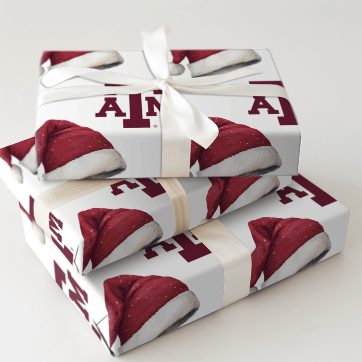 Gig ’Em Claus - Wrapping Paper - Aspen & Arlo