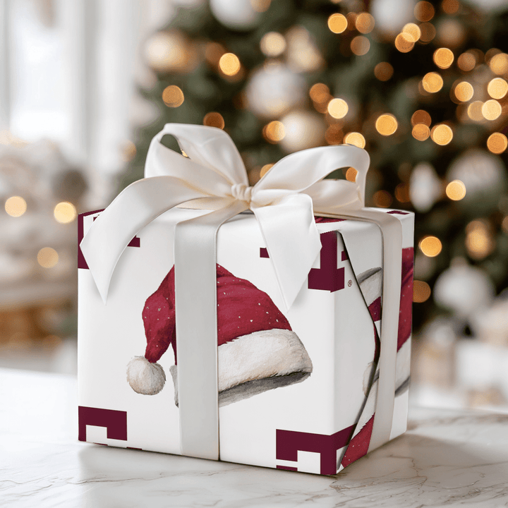 Gig ’Em Claus - Wrapping Paper - Aspen & Arlo