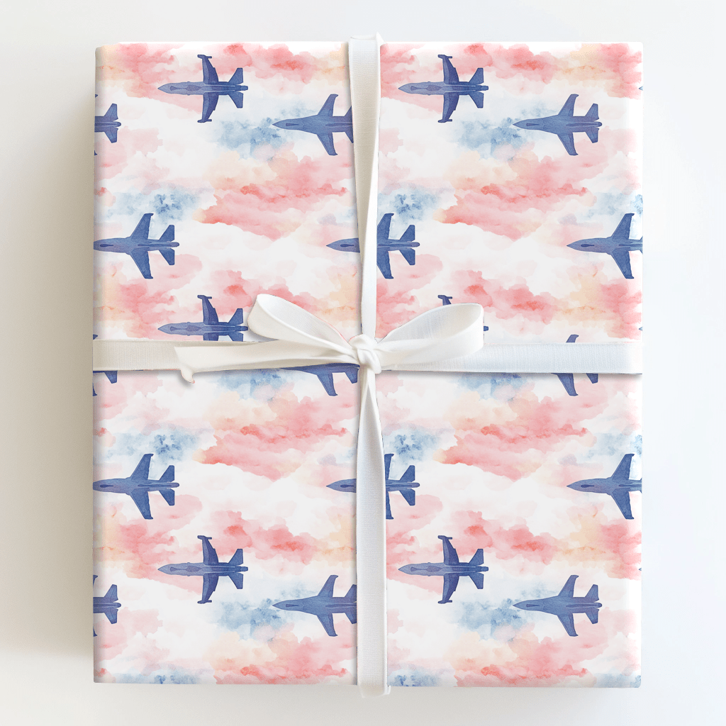Fasten Your Seatbelt - Wrapping Paper - Aspen & Arlo