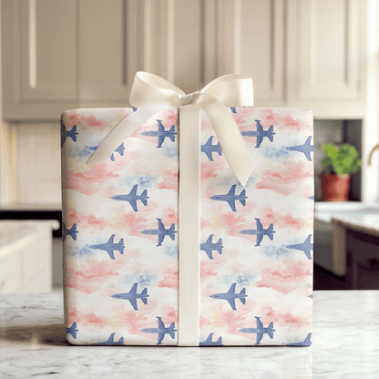 Fasten Your Seatbelt - Wrapping Paper - Aspen & Arlo