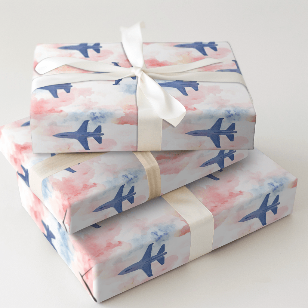 Fasten Your Seatbelt - Wrapping Paper - Aspen & Arlo