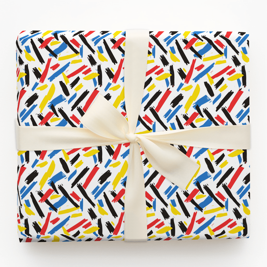 Slashes - Wrapping Paper - Aspen & Arlo